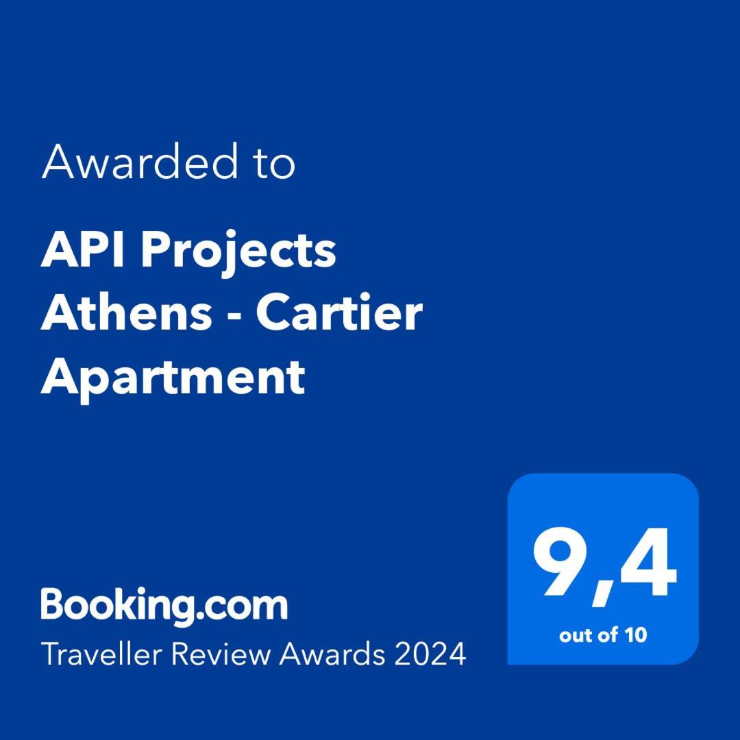 Api Projects Athens - Cartier Apartment Kültér fotó